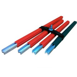 Insulated Unipole Conductor Rails